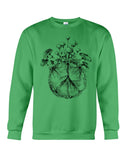 Hippie Peace Sign And Mushroom  Limited Classic T-Shirt - Sweatshirt - Unisex Tank Top