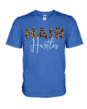 Hair Hustler - Hoodie - Guys V-Neck