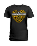 I'm A Sunfloweraholic Limited Classic T-Shirt - Hoodie - Ladies Tee
