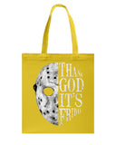 Thank God It's Friday Tote Bag - Guys Tee - Basketweave Tote Bag