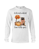 The Most Wonderful Time - Pug Limited Classic T-Shirt - Guys V-Neck - Unisex Long Sleeve