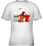 Halloween Cute Cats T-Shirt - Youth Tee - Baby Onesie