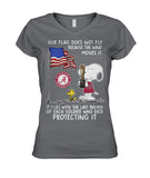 Flag Fly Because Solider Dead Protecting It Limited Classic T-Shirt - Guys V-Neck - Ladies V-Neck