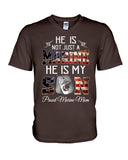 He Is Marine And My Son Limited Classic T_Shirt - Hoodie - Guys V-Neck