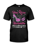 Una Reina Noviembre T-Shirt - Guys Tee - Unisex Long Sleeve