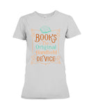 Librarian - Books - The Original Handheld Device T-Shirt - Ladies Flowy Tank - Ladies Tee