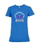 Domestic Violence Warrior Butterfly Tote Bag - Youth Tee - Ladies Tee