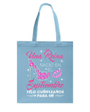 Una Reina Septiembre T-Shirt - Basketweave Tote Bag - Mug