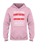 Grumpy Old Man Have A February Awesome Wife Limited Classic T-Shirt - Unisex Tank Top - Hoodie