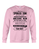 Spoiled Son Was Born In April T-Shirt - Sweatshirt - Unisex Tank Top