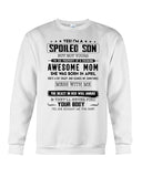Spoiled Son Was Born In April T-Shirt - Sweatshirt - Unisex Tank Top