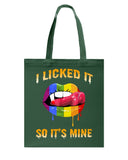 I Licked It So It's Mine Limited Classic T-Shirt - Unisex Long Sleeve - Basketweave Tote Bag