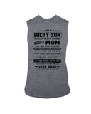 Lucky Son Of April Awesome Mom Limited Classic T-Shirt - Guys Tee - Unisex Long Sleeve