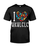 I Love Ukulele Limited Classic T-Shirt - Guys Tee - Unisex Long Sleeve