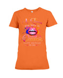 Happy Birthday To October Queen T-Shirt - Ladies Flowy Tank - Ladies Tee