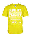 My Freaking Awesome Fiancee T-Shirt - Hoodie - Guys V-Neck