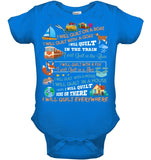 I Will Quilt Everywhere Limited Classic T-Shirt - Outdoor/Indoor Pillow - Baby Onesie