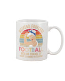 Football -  Good Mom Weekend Forecast T-Shirt - Mug