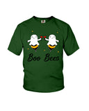 Wine Boo Bees  T-Shirt - Youth Tee - Ladies Tee