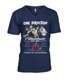 9Th Anniversary Of One Direction Limited Classic T- Shirt - Ladies V-Neck - Guys V-Neck