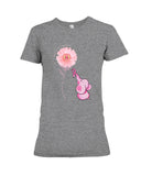 A Pink Elephant Beside Pink Flower  Limited Classic T-Shirt - Ladies Tee - Hoodie