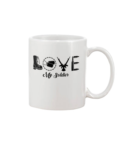 Veteran- Love My Soldier Limited Classic T-Shirt - Mug