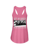 Get In Loser We're Going Killing Tote Bag - Unisex Tank Top - Ladies Flowy Tank