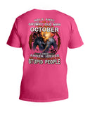 An October Grumpy Old Man Limited Classic T- Shirt - Hoodie - Guys V-Neck