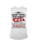 Sexy And Grazy Wife T-Shirt - Guys Tee - Unisex Long Sleeve