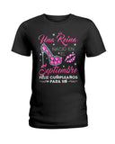 Una Reina Septiembre T-Shirt - Ladies Tee - Guys V-Neck