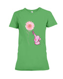 A Pink Elephant Beside Pink Flower  Limited Classic T-Shirt - Ladies Tee - Hoodie