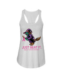 Just Beat It- Breast Cancer Awareness Limited Classic T- Shirt - Ladies Flowy Tank - Youth Tee