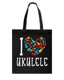 I Love Ukulele Limited Classic T-Shirt - Hoodie - Basketweave Tote Bag