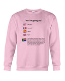 South Africa Ma I'm Going Out T-Shirt - Guys Tee - Sweatshirt