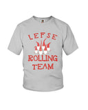 Lefse Rooling Team - Unisex Long Sleeve - Youth Tee