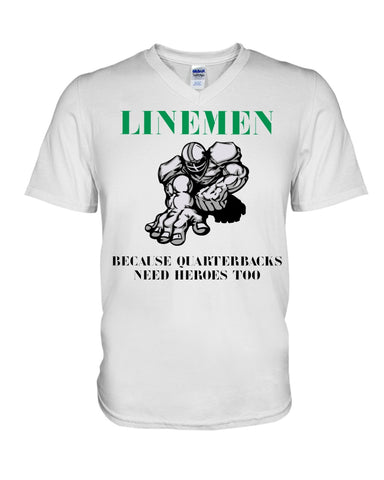 Football - Linemen Limited Classic T-Shirt - Guys V-Neck - Basketweave Tote Bag