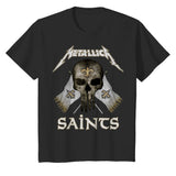 New Orleans Saints - Metallica T-Shirt - Youth Tee - Ladies V-Neck