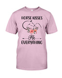 Horse Kisses Fix Everything - Guys Tee - Sweatshirt