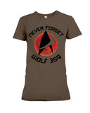 Never Forget Wolf 359 - Youth Tee - Ladies Tee