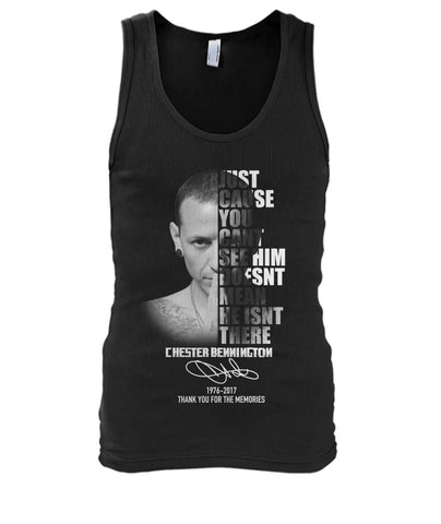 Just Cause You Can See Him Monochrome Picture  Limited Classic T-Shirt - Unisex Tank Top - Guys V-Neck