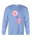 A Pink Elephant Beside Pink Flower  Limited Classic T-Shirt - Sweatshirt - Unisex Tank Top