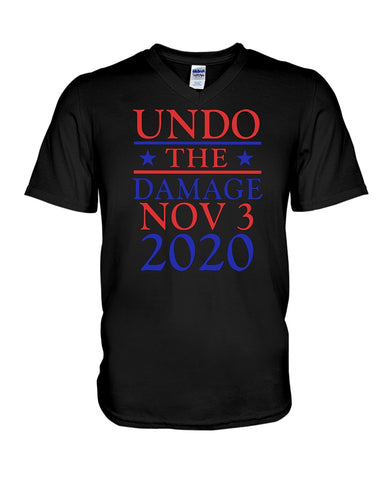 Undo The Damage Nov 3 2020 Limited Classic T-Shirt - Guys V-Neck - Unisex Long Sleeve