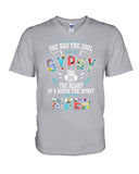 She Has Gypsy Soul And Biker Spirit  Limited Classic T-Shirt - Guys V-Neck - Basketweave Tote Bag