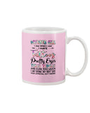 October Girl Have Tatoos Pretty Eyes Limited Classic T-Shirt - Basketweave Tote Bag - Mug