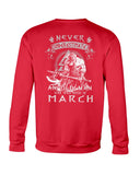 Never Underestimate A March Old Man Limited Classic T-Shirt - Sweatshirt - Unisex Tank Top