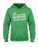 Old Nurses Never Die Limited Classic T-Shirt - Hoodie - Guys V-Neck