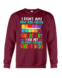 I Use Art To Help Create Great Kids Limited Classic T-Shirt - Basketweave Tote Bag - Sweatshirt