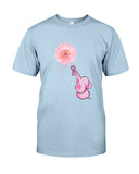 A Pink Elephant Beside Pink Flower  Limited Classic T-Shirt - Guys Tee - Unisex Long Sleeve