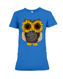 Sunflower Owl Limited Classic T-Shirt - Ladies Tee - Hoodie