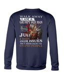 July Man Has Anger Issues And Serious Dislike For Stupid People - Sweatshirt - Unisex Tank Top